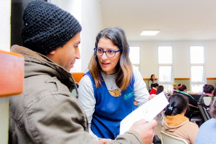 Taller en Sala Cuna con la Fundación Perkins