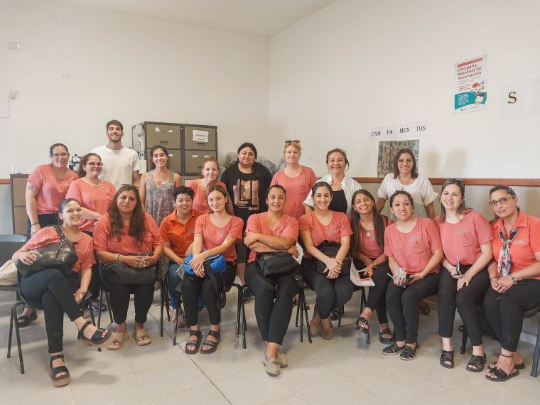 Capacitación al equipo administrativo del dispensario y centros de salud del municipio