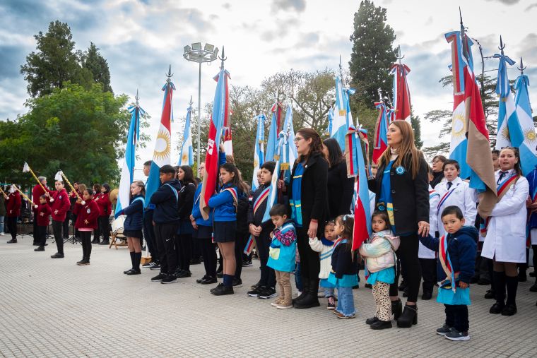 Monte Cristo celebró el Día de la Patria