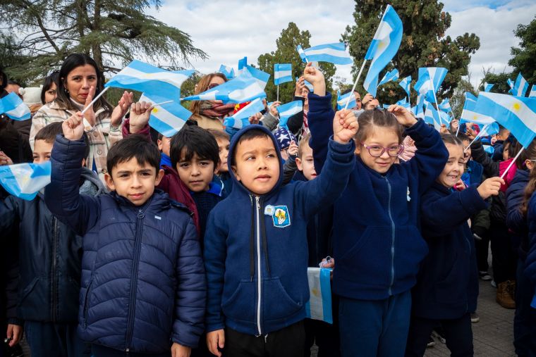 Monte Cristo celebró el Día de la Patria
