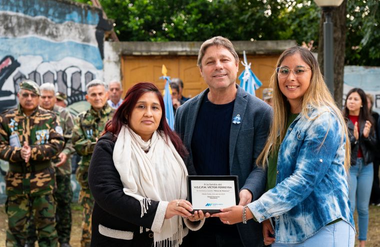 Monte Cristo rindió homenaje a los Héroes de Malvinas