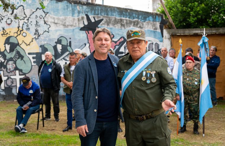 Monte Cristo rindió homenaje a los Héroes de Malvinas
