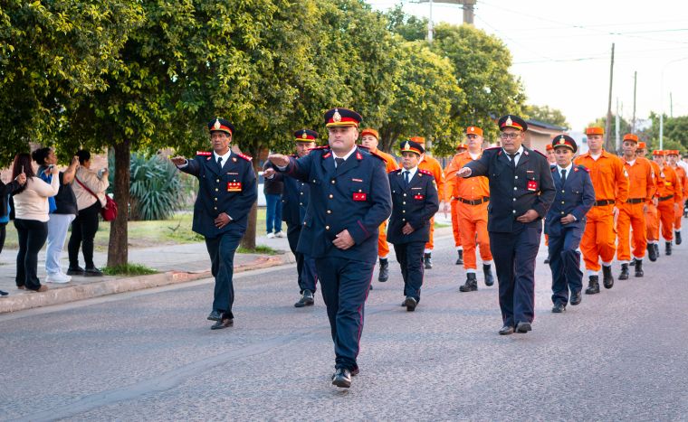 Monte Cristo celebró los 30 años de servicio de los Bomberos Voluntarios