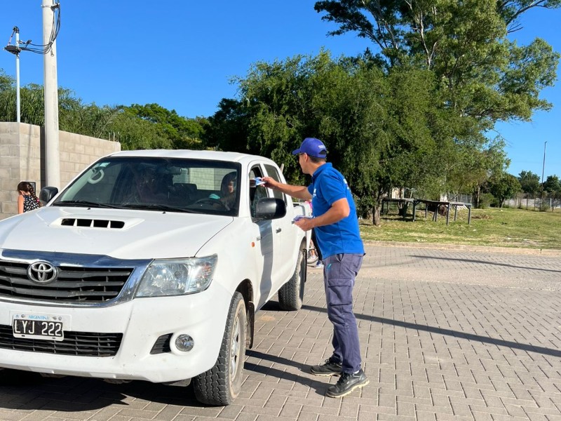 Operativo de prevención del dengue en Monte Cristo