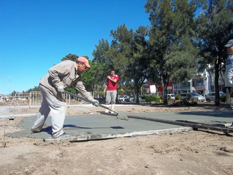 Avanza la Obra en el Parque Central Belgrano