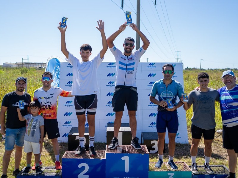 Monte Cristo vivió la 3° edición del Gran Premio de Ciclismo Rutero