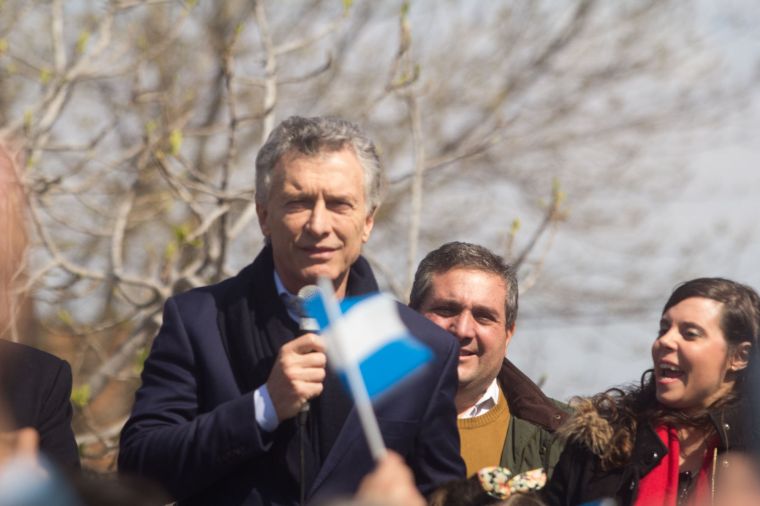 EL PRESIDENTE MAURICIO MACRI VISITÓ MONTE CRISTO