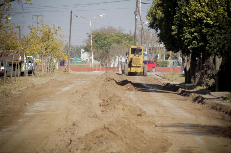 Obras de Pavimentación Av. Int. Enrico
