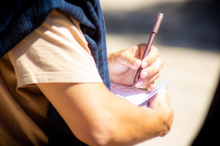 Actividades de relevamiento en Ampliación Los Troncos