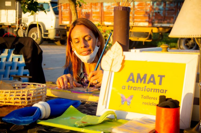 Compartimos la sexta feria de artesanías 