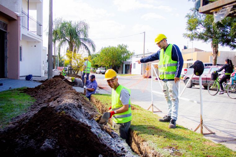 Extensión de la red domiciliaria de gas natural