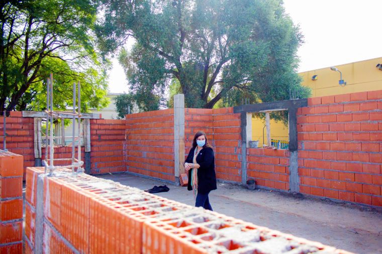 Avanzan obras del nuevo edificio para personas con discapacidad