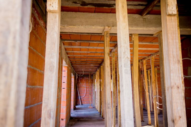 Asi avanzan las obras del nuevo edificio para personas con discapacidad