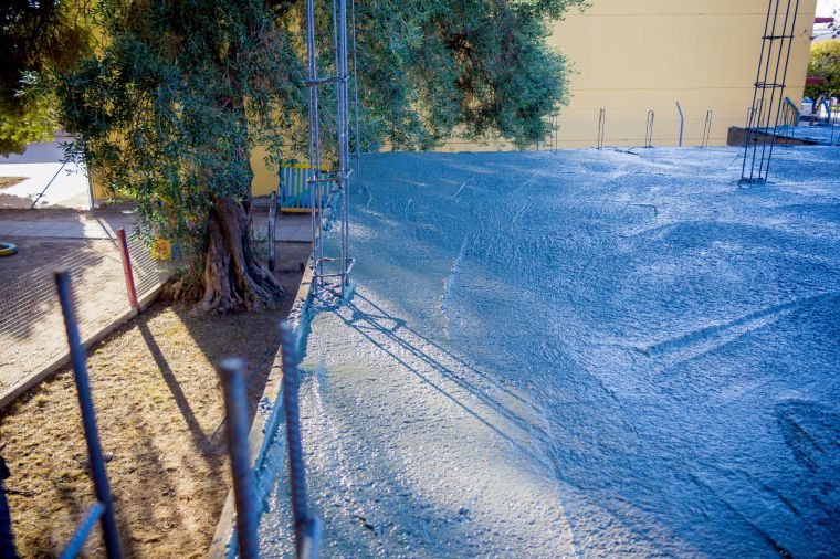 Asi avanzan las obras del nuevo edificio para personas con discapacidad