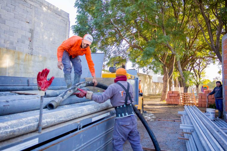 Asi avanzan las obras del nuevo edificio para personas con discapacidad