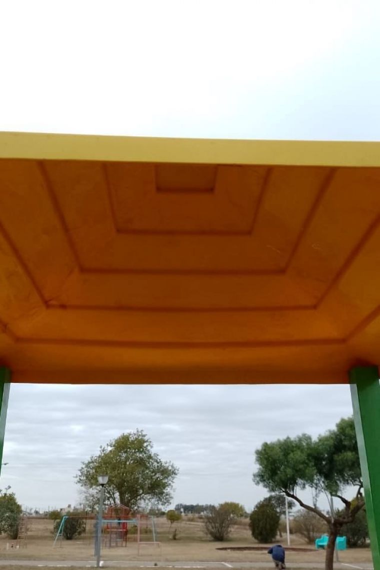 Plazas cuidadas en Monte Cristo