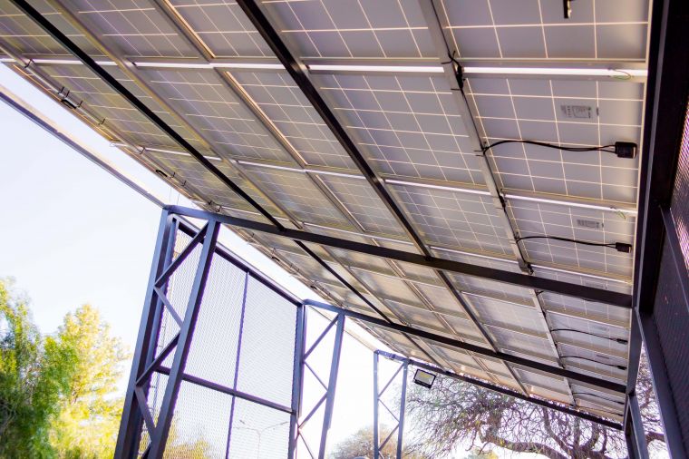 Inauguramos los Paneles Solares en el Punto Digital  