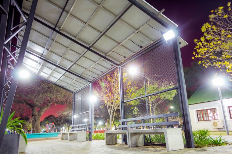 Inauguramos los Paneles Solares en el Punto Digital  