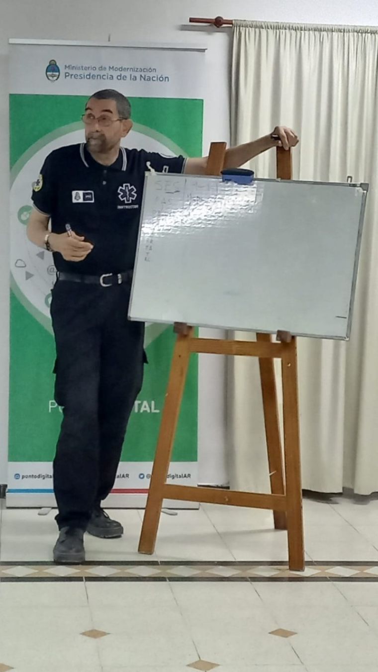 Finalización del Taller Primeros Auxilios en Accidentes Domésticos