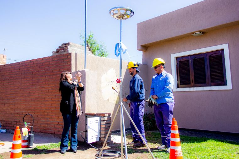 Inauguración Red Gas Natural en Monte Cristo