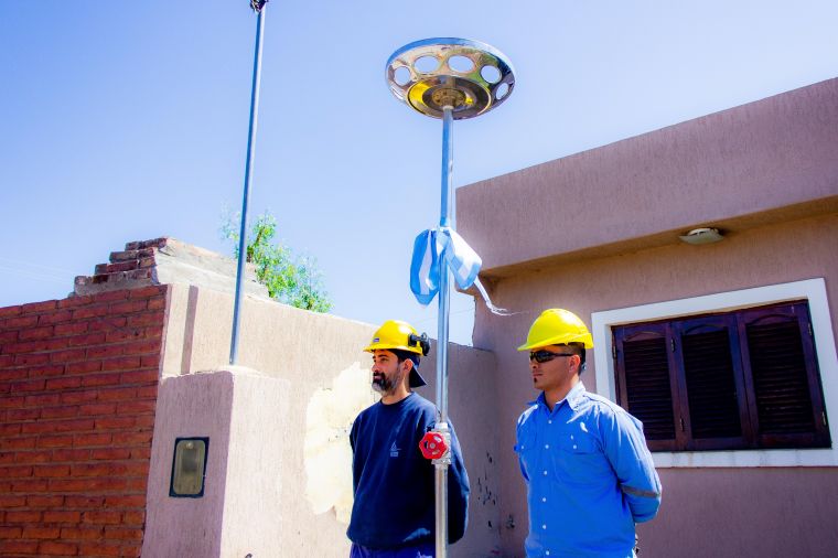 Inauguración Red Gas Natural en Monte Cristo