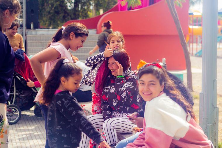 Festejo día de la Madre en Familia