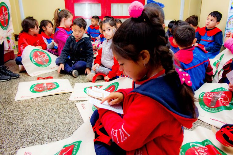 Programa Juntos Juntamos Mas en el Jardín Graciela  Del Valle Vazquez