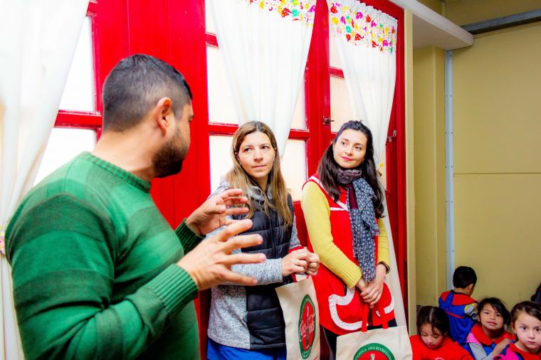 Programa Juntos Juntamos Mas en el Jardín Graciela  Del Valle Vazquez