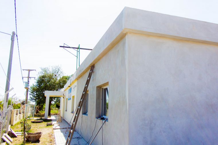 Avanzan las Obras en Escuela Domingo Faustino Sarmiento de Media Luna 