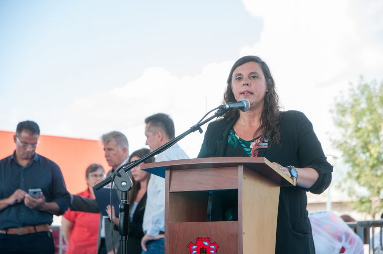 Así fué la Inauguración del Polideportivo Ampliación Los Troncos  