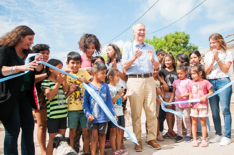 Así fué la Inauguración del Polideportivo Ampliación Los Troncos  