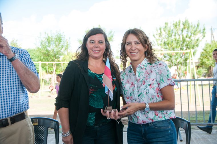 Así fué la Inauguración del Polideportivo Ampliación Los Troncos  