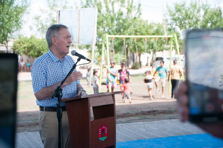 Así fué la Inauguración del Polideportivo Ampliación Los Troncos  
