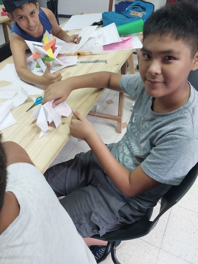 Finalizó Otro Taller de Origami de Animales en el Punto Digital