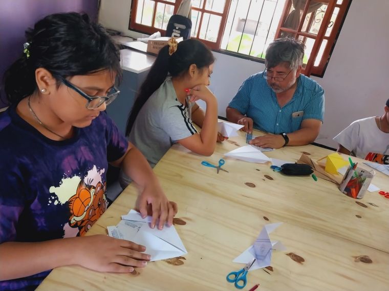 Finalizó Otro Taller de Origami Aeromodelismo 