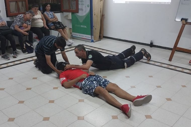 Finalizó el Taller de RCP y Primeros Auxilios 