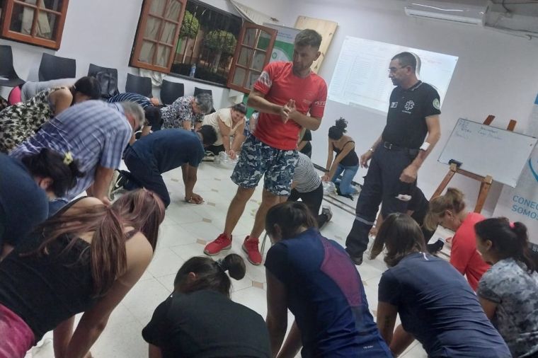 Finalizó el Taller de RCP y Primeros Auxilios 