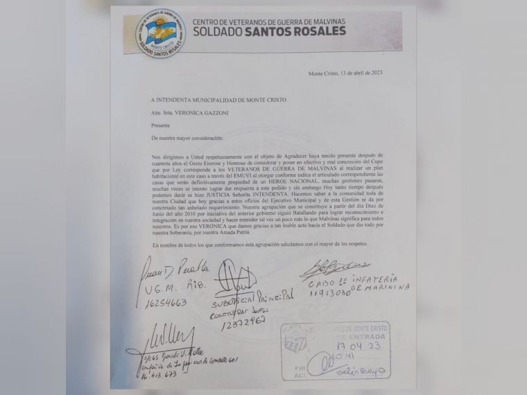 Honor y Justicia con Nuestros Veteranos de la Guerra de Malvinas 