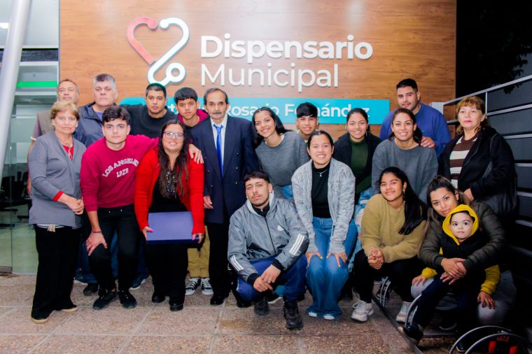 Reinauguración del Dispensario Municipal Marta Del Rosario Fernández