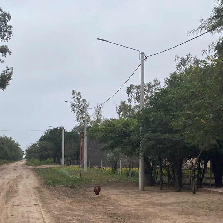 Luminarias Led en Blas de Rosales y avances en KM691