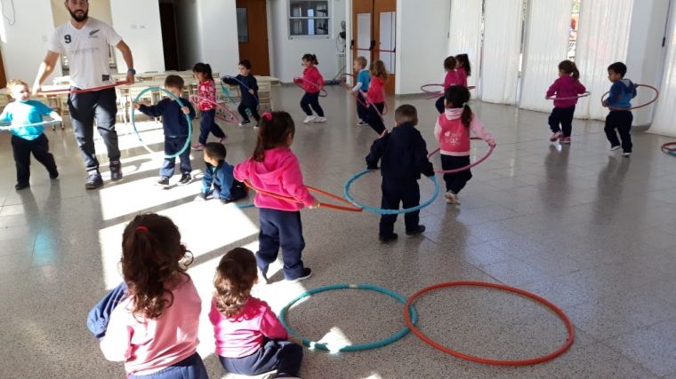 Educación Física en los Jardines 