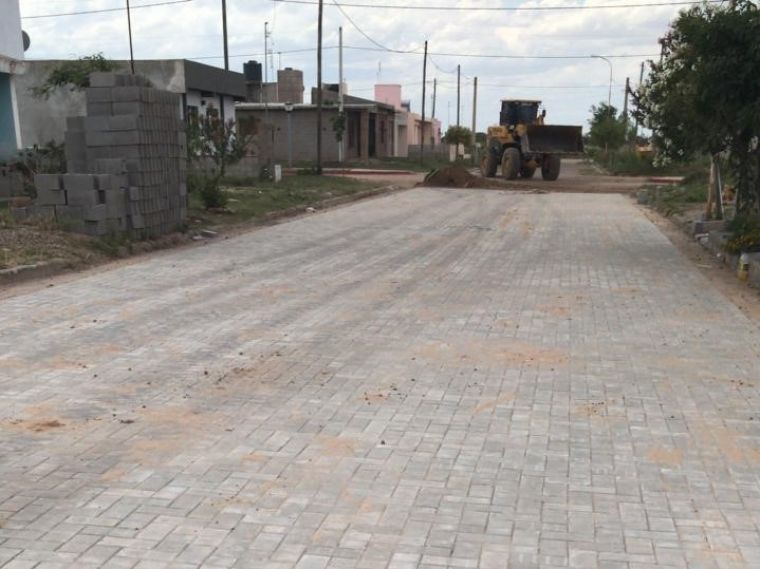 Nuevas calles de adoquines