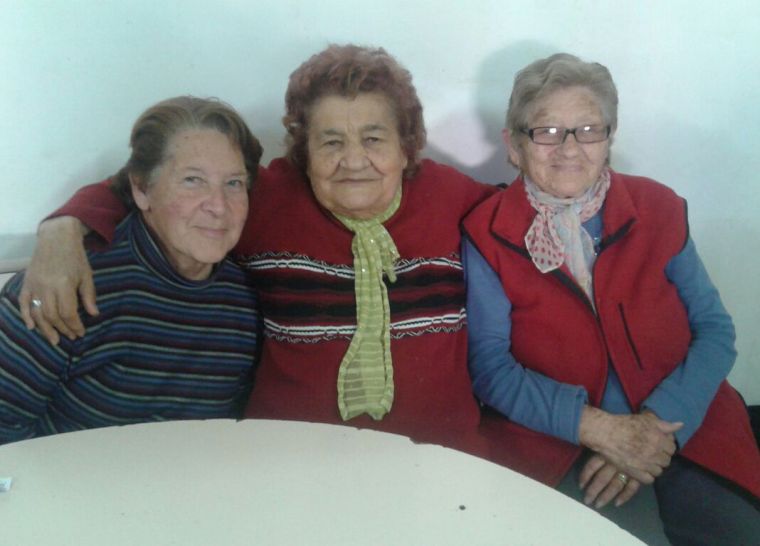 Amparo, Doris (Tita) y María: Amigas hace 50 años